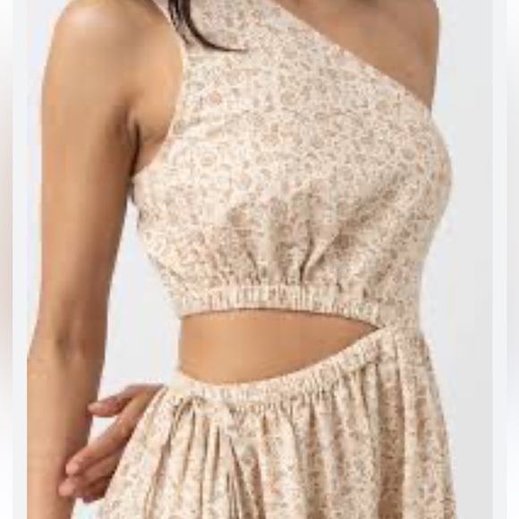 Rhythm Juliette one shoulder maxi dress size Small - Picture 4 of 13